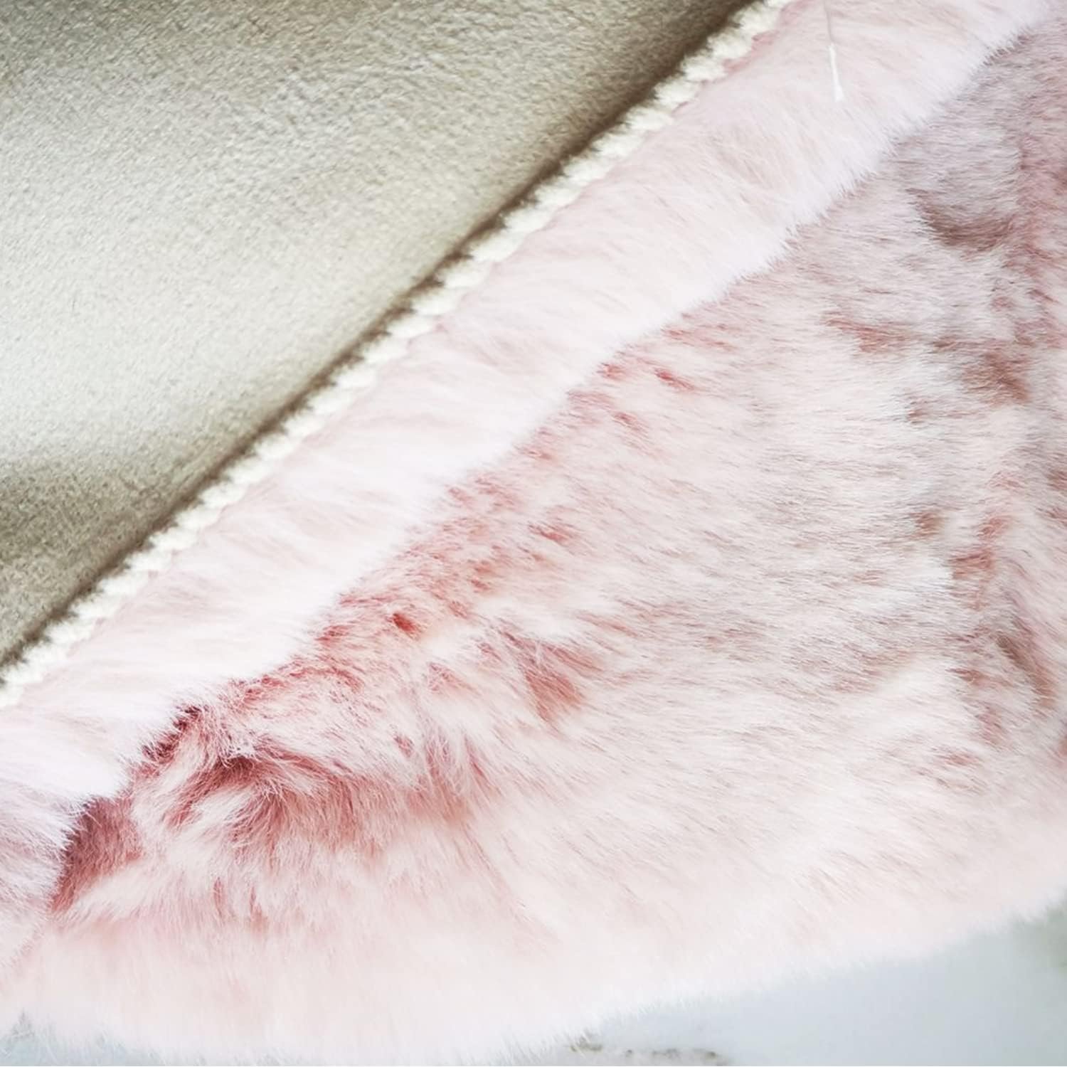 Ghouse Ultra Soft Faux Rabbit Fur Rug 2X6 Rectangular - Image 6