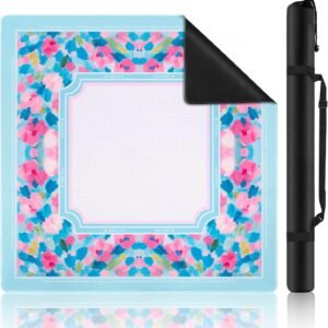 Ghouse Mahjong Mat Non-Slip Noise Reduction Gaming Mat 32.3''X32.3'' - Pink